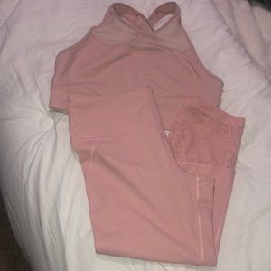 VS Sport Leggings and Old Navy Sports Bra
